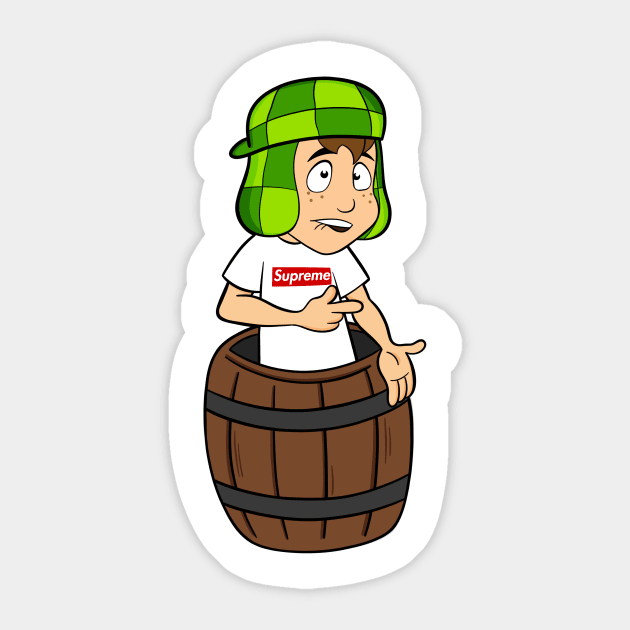 El Chavo Del Barrio Sticker by KulturaWA